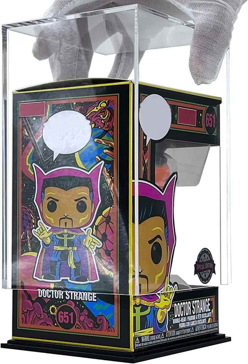 SVENJBB Acrylic Display Case, Acrylic Protector Compatible with Funko POP! 4 Inch Vinyl Figures, Full Assembly Clear Box for Collectibles and Figures, 5x3.93x6.7 Inch - Image 5